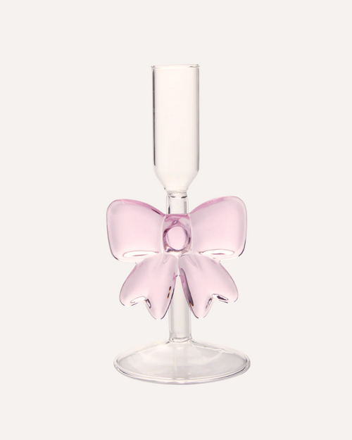 The bow club candle holder