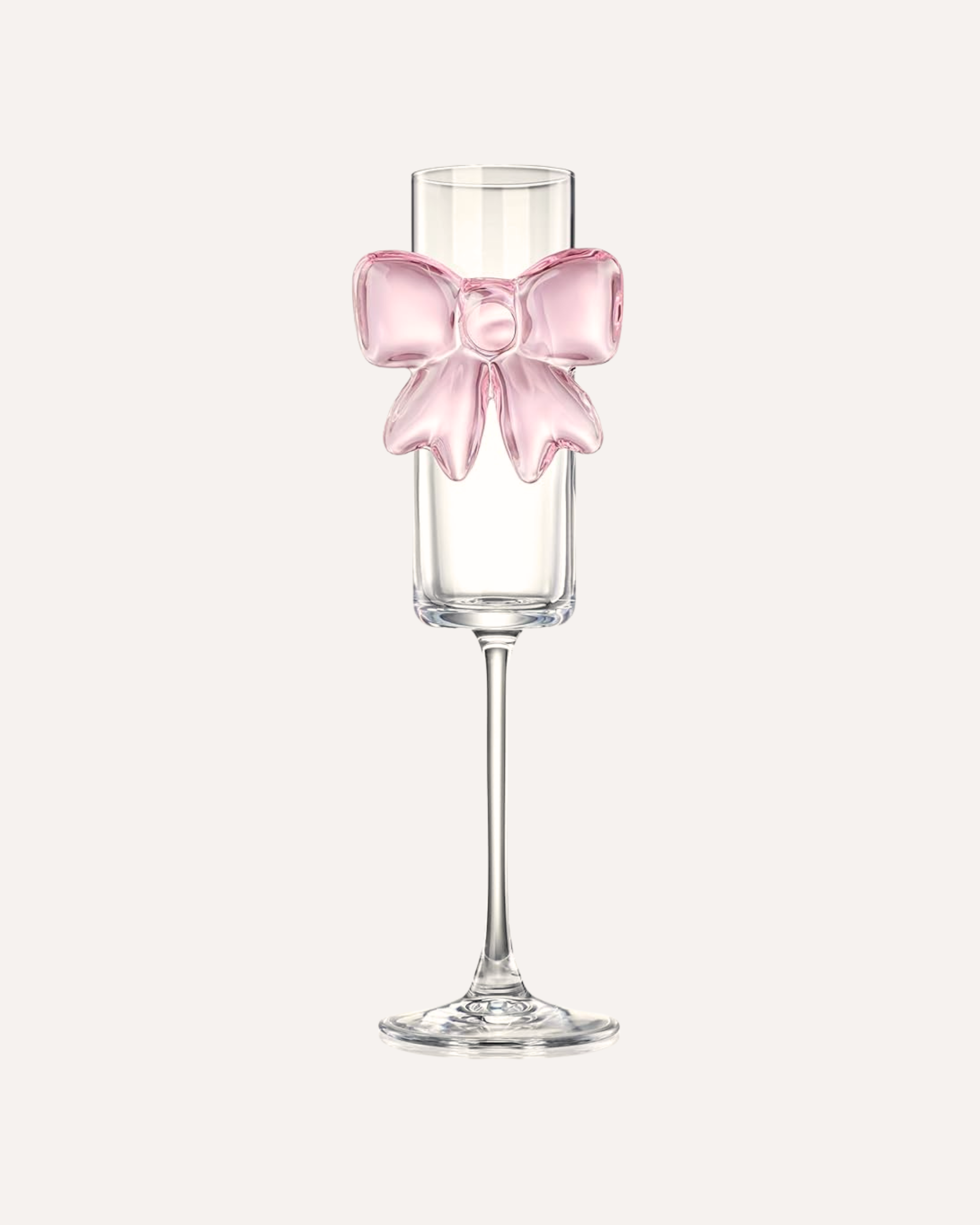 The bow club champagne glass